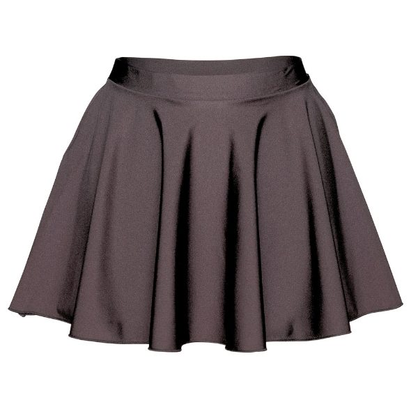 Starlite Circular Skirt Black