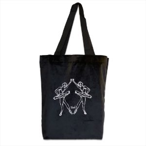 Tendu T1085 Velour Tote Bag 