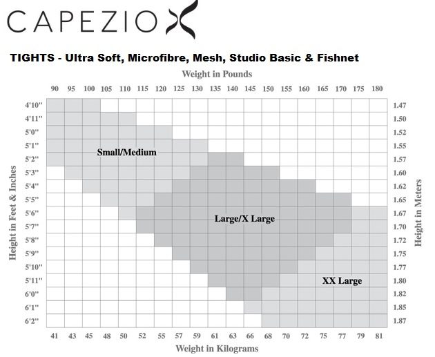 Capezio: Adult Tights, Basic Seamless Fishnet (#3407) – myDanceShoppe