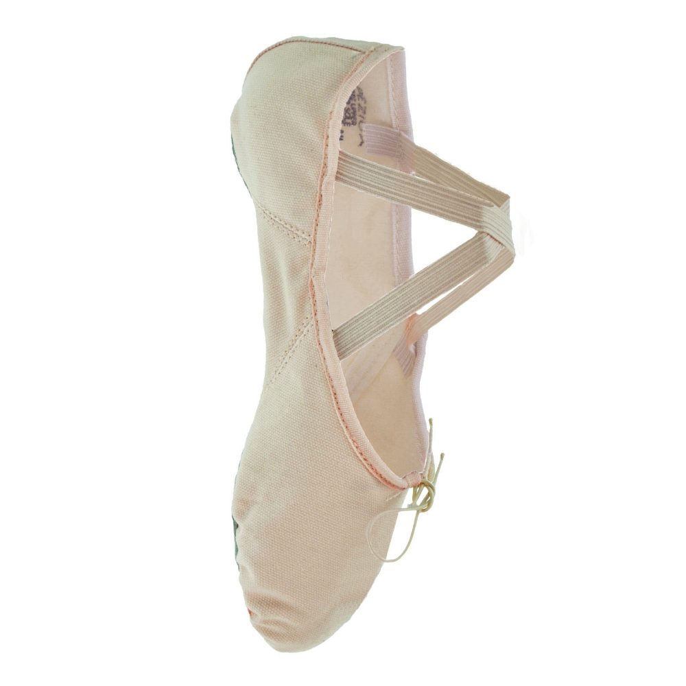 Capezio Canvas Juliet Ballet Shoes Split Sole Adult Sizes