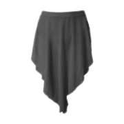 BLOCH® R3541 Mireya Mid Length Handkerchief Mesh Skirt