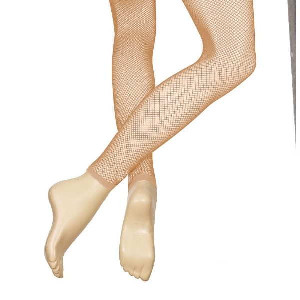 TFN - Professional Seemless Tan Fishnet Stockings – Dance Fever