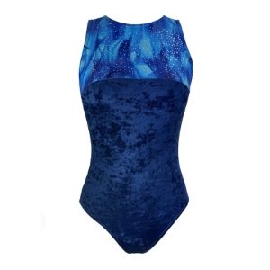 Starlite Crushed Velour Asha Leotard