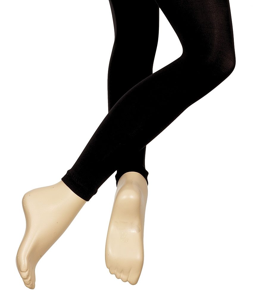 Silky Intermediate Footless Tights - Tan - Black - Pink
