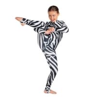 Starlite Zebra Catsuit 